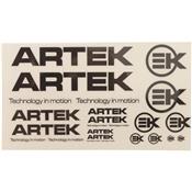 Planche Sticker Artek Noir/Transparent