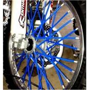 Couvre rayons Bleu Moto/Cross/Pit Bike
