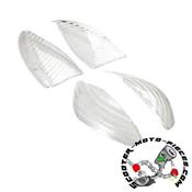 Cabochons de clignotants Vivacity 98>07 Blanc