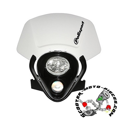 Tête de fourche Polisport IMX Blanc