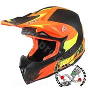 CASQUE CROSS NOEND DEFCON TX696 ORANGE