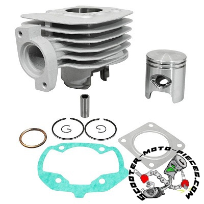 Cylindre/Piston Alu Nikasil Scooter Peugeot Horizontal