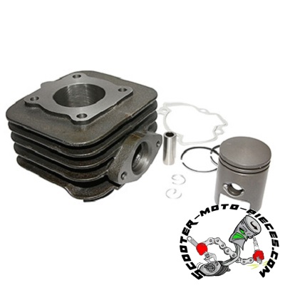 Cylindre/Piston Fonte Piaggio/Gilera 50cc 2T