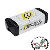 Mousse de Guidon Doppler Blanc/Jaune pour mecaboite
