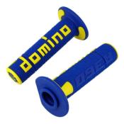 Poignées Domino A360 Cross Bleu/Jaune