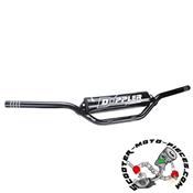 Guidon Doppler Cross-Bar Noir pour mecaboite