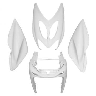 Kit Carénages Blanc MBK Nitro/Aerox 1997 à 2012 - P2R