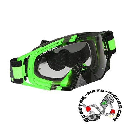 Lunettes/Masque Cross MT MX EVO Vert Fluo