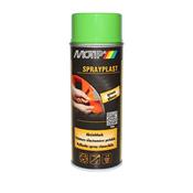 Bombe Motip Sprayplast (Elastomere) Vert Brillant