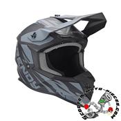 CASQUE CROSS TRENDY 20 T-903 LEAPER NOIR/GRIS MAT