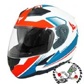 CASQUE ADX XR3 FEELING BLANC/ROUGE/BLEU MAT