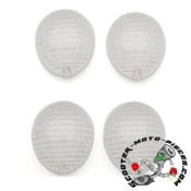 Cabochons de clignotant Transparent Peugeot Ludix