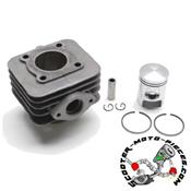 Cylindre/Piston Alu Nikasil Piaggio/Gilera 50cc 2T