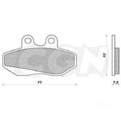 Plaquettes de frein AV Polini Peugeot XR6