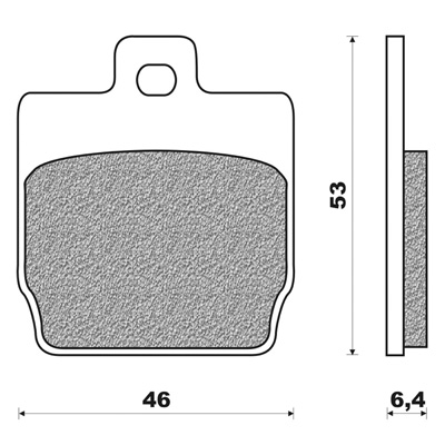 Plaquettes de frein avant New Fren Stunt/Slider