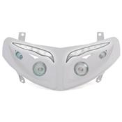 Double optique RR8 Peugeot Speedfight 2 Blanc/Blanc