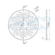 Disque de frein arrière Rieju RS2