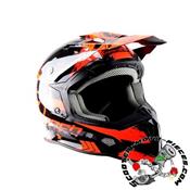 CASQUE CROSS TRENDY 20 T-902 MACH1 NOIR/ROUGE