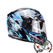 CASQUE TRENDY 20 T-602 SKIDDY NOIR/BLEU