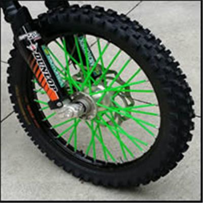 Couvre rayons Vert Fluo Moto/Cross/Pit Bike