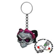 Porte-clés Lethal Threat Girl Skull