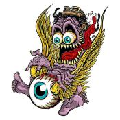 Autocollant Lethal Threat Mini Monster Flying Eyeball