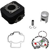 Cylindre/Piston DR Fonte Piaggio/Gilera 50cc 2T