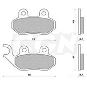 Plaquettes de frein avants Peugeot Tweet 50/125cc