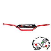 Guidon Doppler Cross-Bar Rouge pour mecaboite