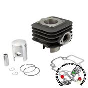 Cylindre/Piston Top Perf Fonte Piaggio/Gilera 50cc 2T