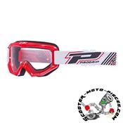 Lunettes/Masque Cross Progrip 3201 Atzaki Rouge