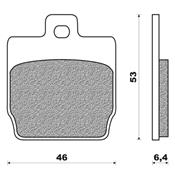 Plaquettes de frein avant New Fren Stunt/Slider