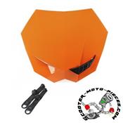 Tête de fourche type KTM Orange