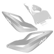 Coques arrières + dosseret BCD Xtreme Nitro/Aerox 97>12 Blanc
