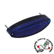 Feu arrière ovale à Leds Bleu